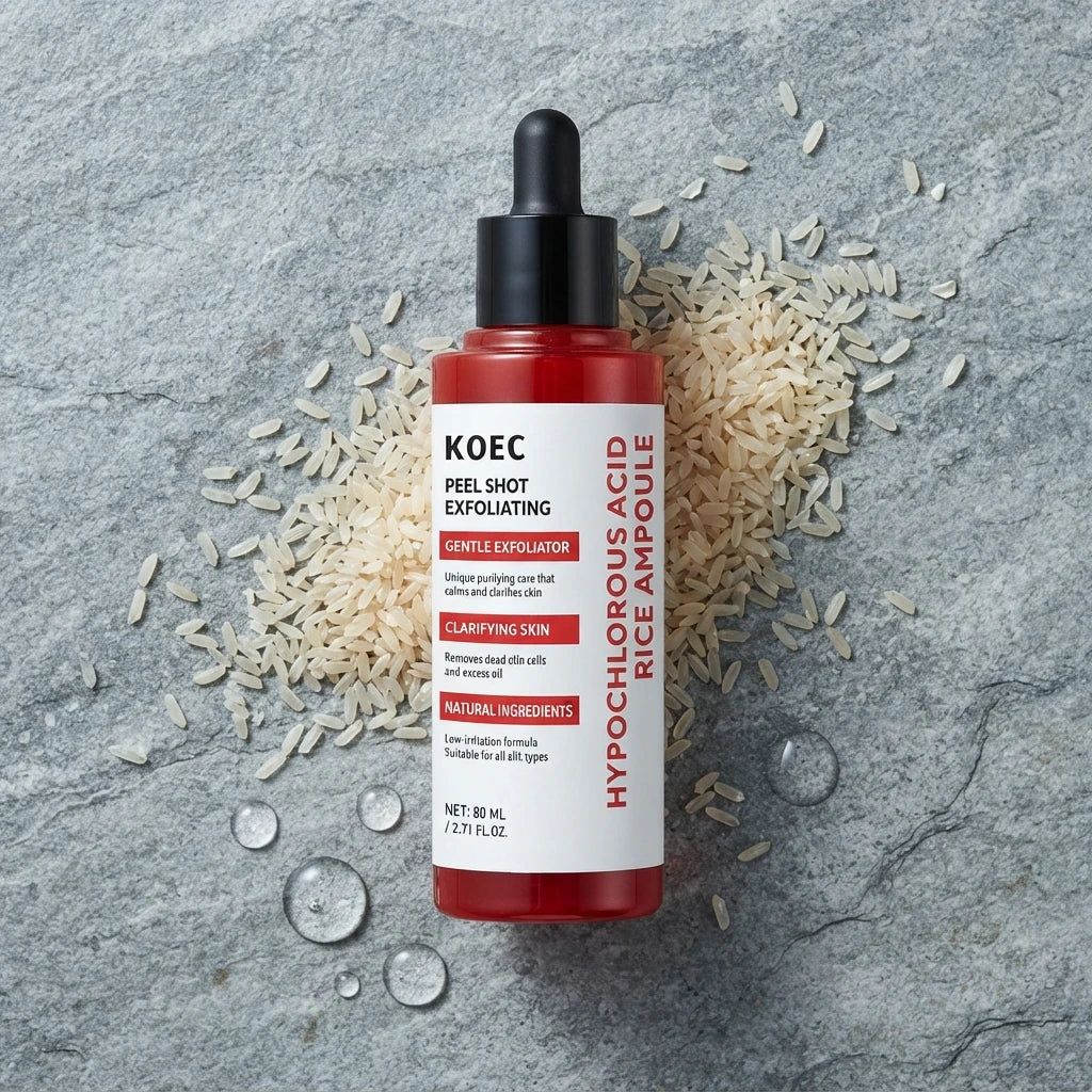 Lotion Peeling Visage Et Corps Au Riz De 80 Ml